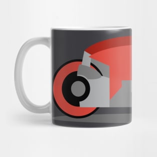 Tron's Red Light Cycle (1st Generation) Mug